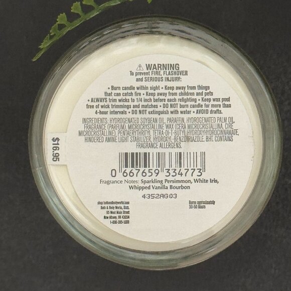 BBW Magic In The Air Bath & Body Works Single Wick Candle - Picture 10 of 10